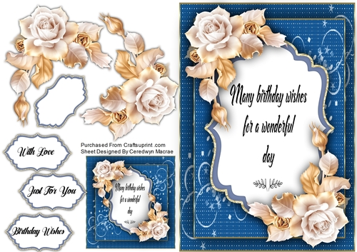 A5 ,Beautiful Birthday Wishes 8