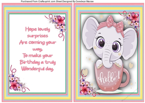 A5, Ellie Card and Verse  1