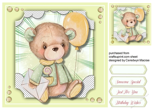 Gorgeous Teds Birthday Card