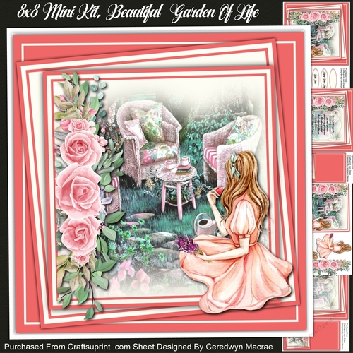 8x8 Mini Kit, Beautiful Garden Of Life