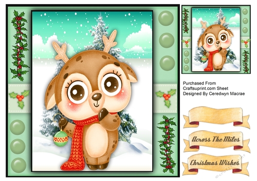 Cute Christmas Reindeer