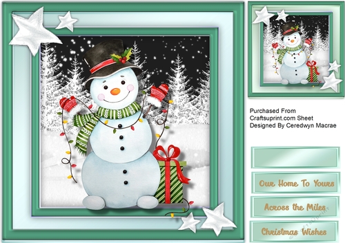 Snowmans Christmas Lights