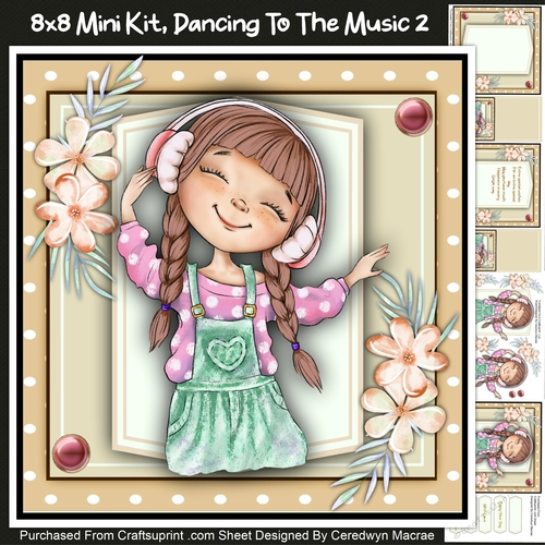 8x8 Mini Kit, Dancing To The Music , 2