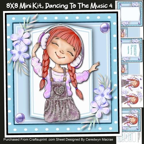 8x8 Mini Kit, Dancing To The Music , 4