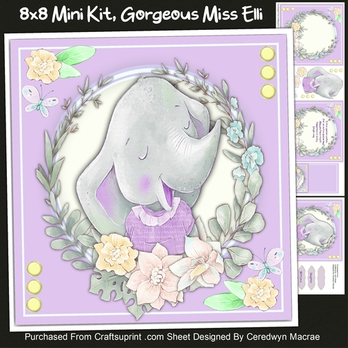 8x8 Mini Kit, Gorgeous Miss Elli