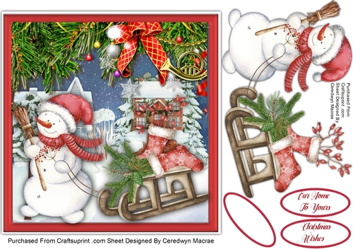 Santas Snowman