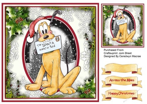 8x8 LetterTo Santa