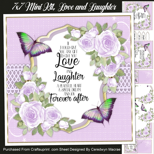 7x7 Mini Kit, Love And Laughter