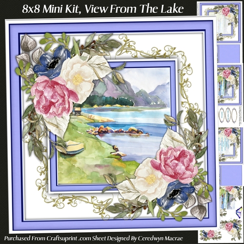 8x8 Mini Kit, View From The Lake 