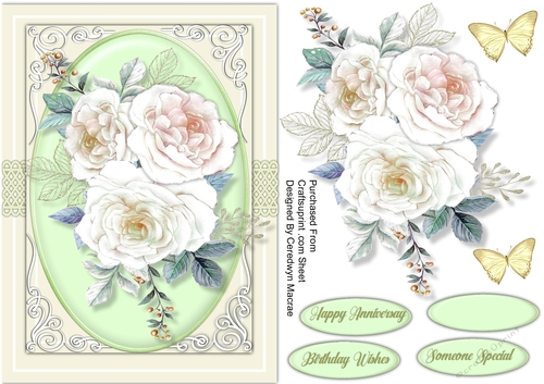 A5, Cream Roses