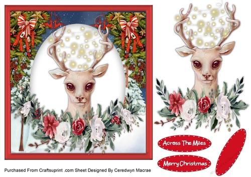7x7 , Christmas Stag