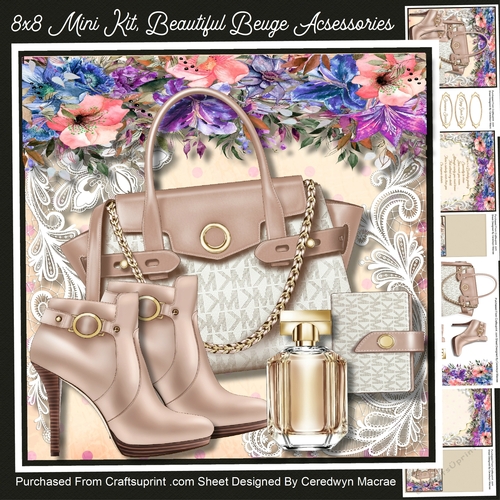 8x8 Mini Kit, Bautiful Beige Acsessories
