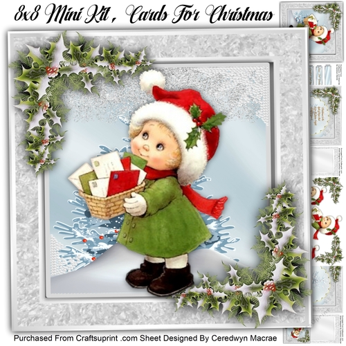 8x8 Mini Kit, Cards For Christmas