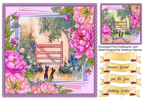 8x8 Beautiful Garden Gate