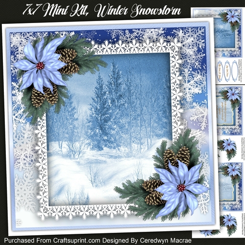 7x7 Mini Kit, Winters SnowStorm 1