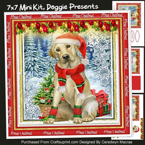 7x7 Mini Kit, Doggie Presents 