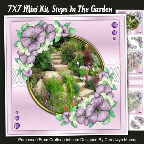 7x7 Mini Kit , Steps In The Garden