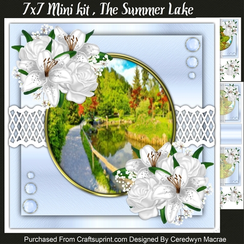 7x7 Mini Kit , The Summer Lake