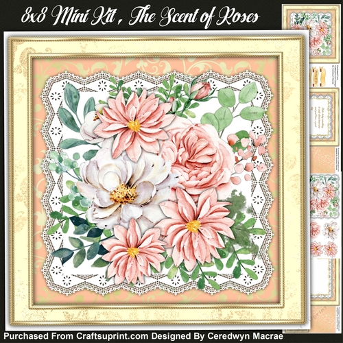 8X8 Mini Kit , The Scent of Roses