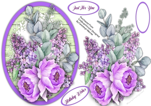 A5 Gorgeous Violet Lilac