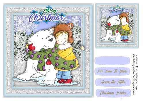 7x7 ,Holiday Hugs