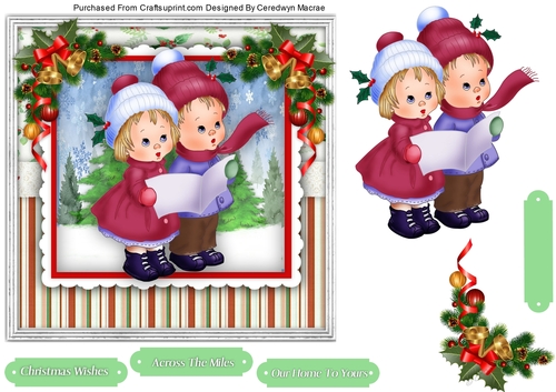 7x7 The Christmas Carol Singers 
