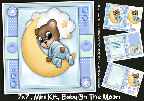 7x7 Mini Kit, Baby On The Moon