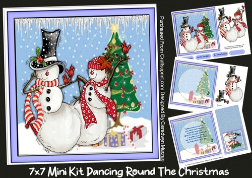 7x7 Mini Kit, Dancing Round The Christmas Tree