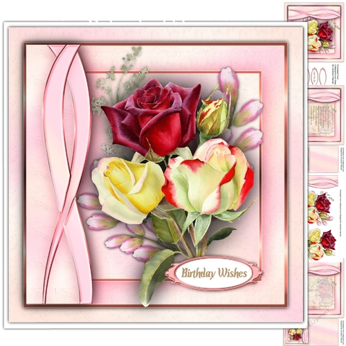 8x8 Mini Kit, Sunkissed Roses
