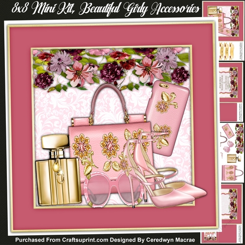 8x8 Mini Kit, Beautiful Girly Accessories