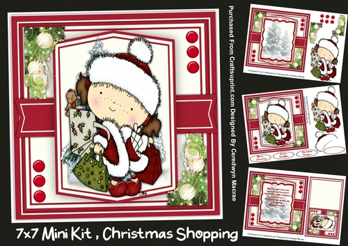 7x7 Mini Kit Christmas Shopping