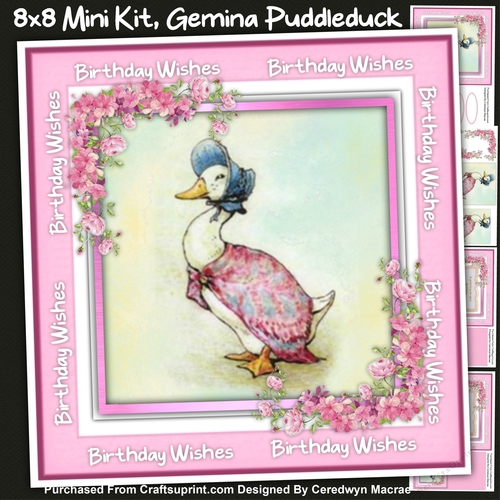 8x8 Mini Kit, Gemina Puddleduck ( Pyramid )
