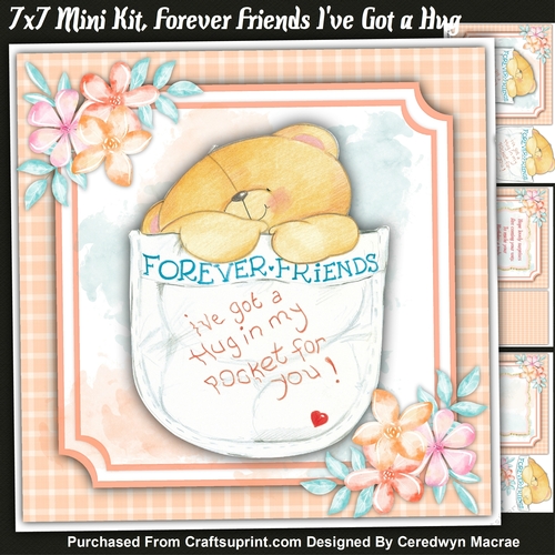 7x7 Mini Kit, Forever Friends ,Ive Got a Hug