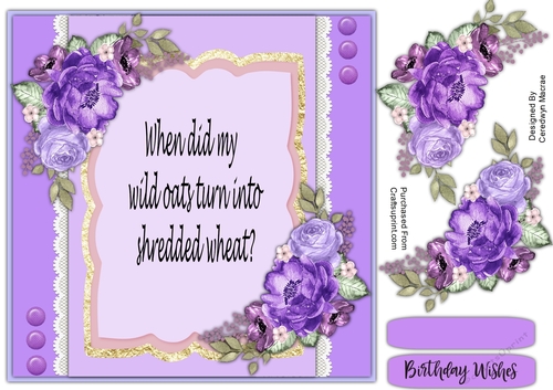 8x8 Lovely Quirky Quote 2