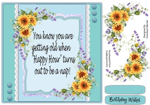 8x8 Lovely Quirky Quote 4