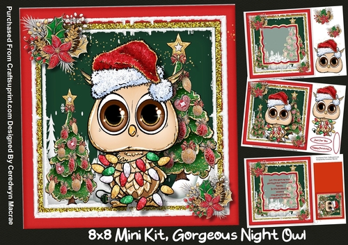8x8 Mini Kit, Gorgeous Night Owl