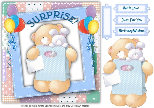 8x8 Teds Surprise