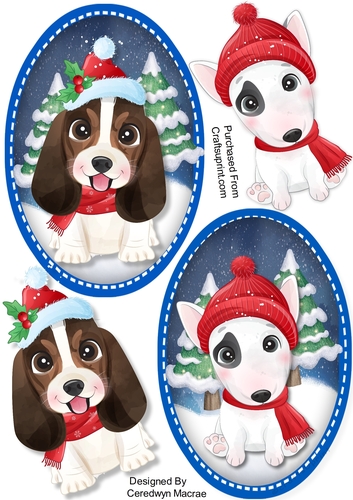 Gorgeous Christmas Dog Toppers 3
