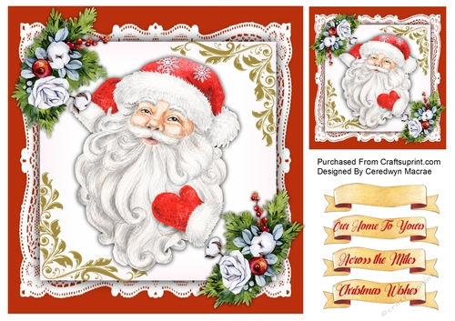 8x8 Dear Santa 