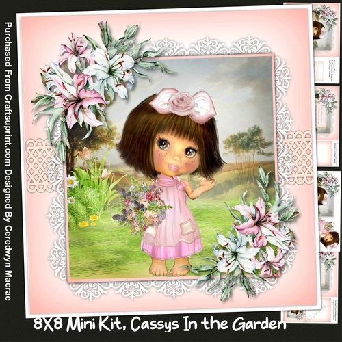 8x8 Mini Kit, Cassys In The Garden