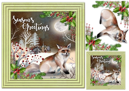 8x8 Beautiful Seasons Greetings 
