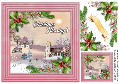 8x8 Beautiful Christmas Blessings