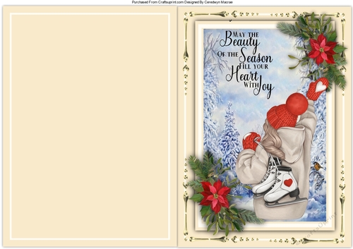A5,Quick Print and Fold Christmas 1