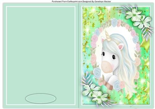 A5, Beautiflu Rainbow Unicorn 3