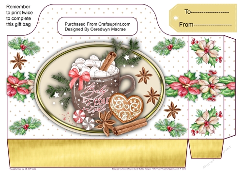 Beautiful Christmas Tote Bag 2