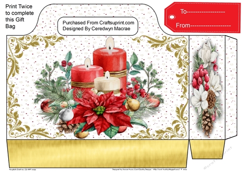 Beautiful Christmas Tote Bag 3