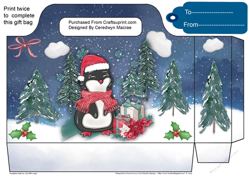 Beautiful Christmas Tote Bag 4