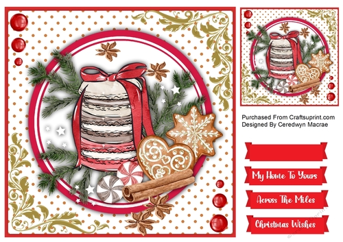 8x8 Christmas Cookies