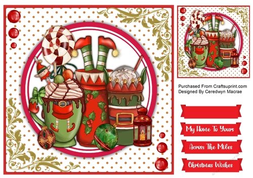 8x8  Elves Christmas 