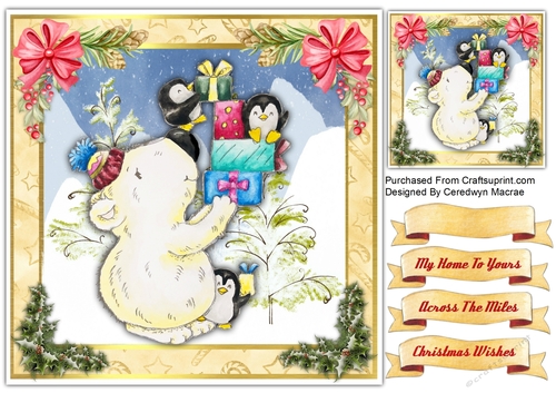 8x8 Beary Christmas Gifts